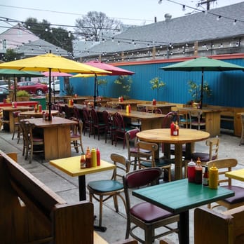 Dat Dog - Outside area - Hot Dogs Near Me - New Orleans, Louisiana Dat Dog - Outside area - Hot Dogs Near Me - New Orleans, Louisiana