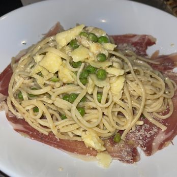 SABA Italian Bar + Kitchen - Linguini Basilico E Prosciutto - Italian Near Me - Chicago, Illinois