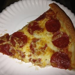 Morrisville House of Pizza - Mmmmm. Perfect cheesy pepperoni pizza.