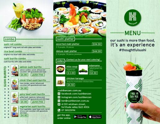 Menu photo 2 Sushi Kenzen Fortitude Valley, QLD Menu photo 2 Sushi Kenzen Fortitude Valley, QLD