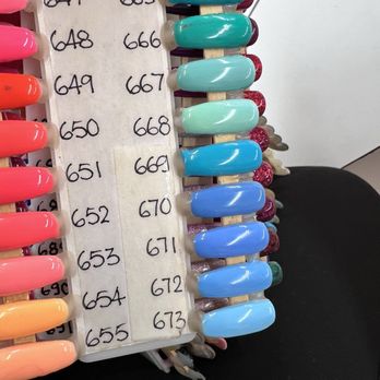 Lovely Nails Studio - 673 is a beautiful blue shade! - Nail Salons Near Me - Lawndale, California Lovely Nails Studio - 673 is a beautiful blue shade! - Nail Salons Near Me - Lawndale, California