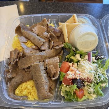 Harbor Greek Cafe - Gyros Plate - Greek Near Me - San Diego, California