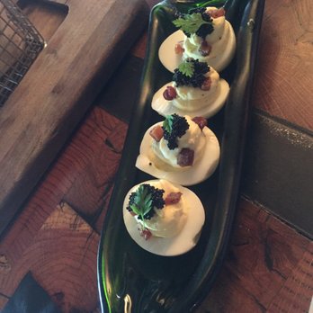 Carson Kitchen - Perfect deviled eggs - New American Near Me - Las Vegas, Nevada