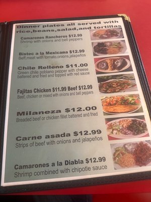 Menu photo 2 Antojitos Mexicanos El Guarache Broken Bow, OK