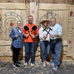 Mountain Man’s Axe Throwing & Grub - Axe throwing