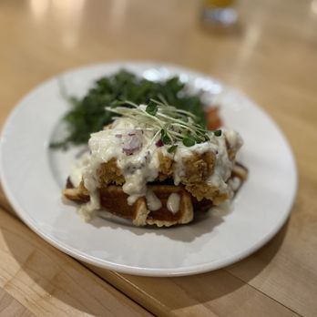 No. 24 Cafe & Bistro - Chicken Waffle - Cafes Near Me - Surrey, British Columbia No. 24 Cafe & Bistro - Chicken Waffle - Cafes Near Me - Surrey, British Columbia