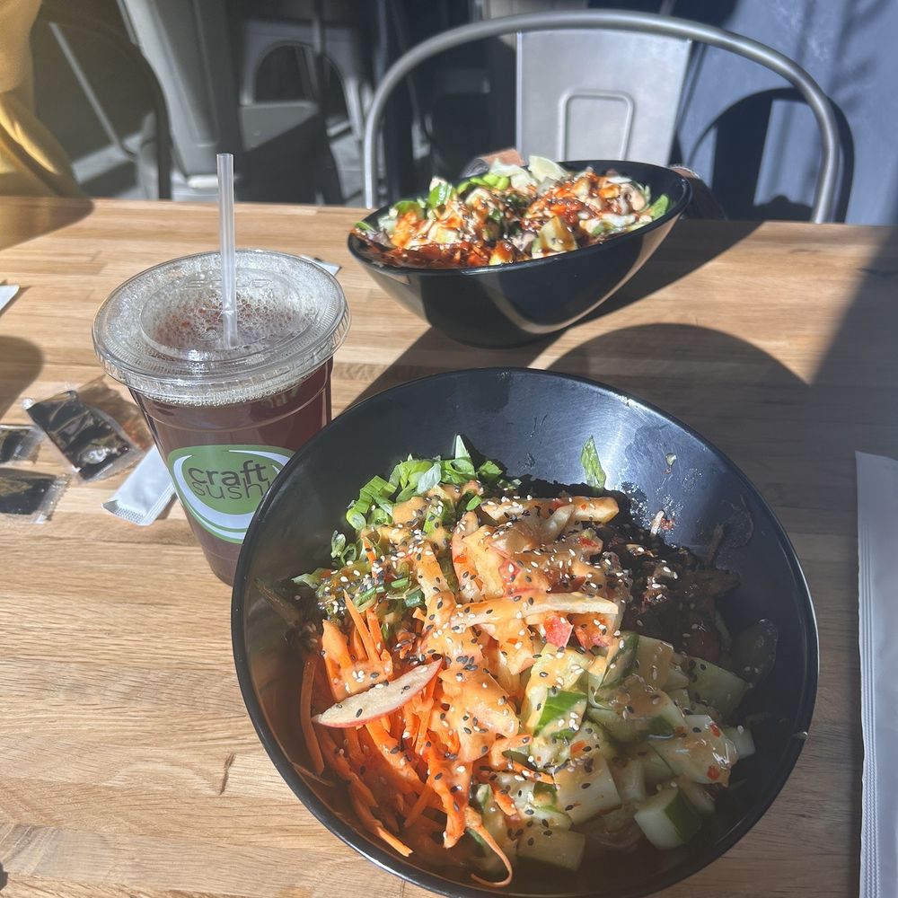 Craft Sushi - Thai Chicken Bowl - Sushi Bars Near Me - Springfield, Missouri