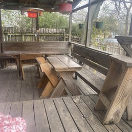 Outside patio