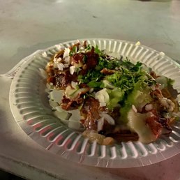 Pastor tacos con queso