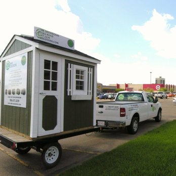 Shed Solutions - June 6, 2013. On display at Bonnie Doon. - Building Supplies Near Me - Edmonton, Alberta Shed Solutions - June 6, 2013. On display at Bonnie Doon. - Building Supplies Near Me - Edmonton, Alberta