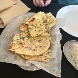 Garlic Naan Onion Naan