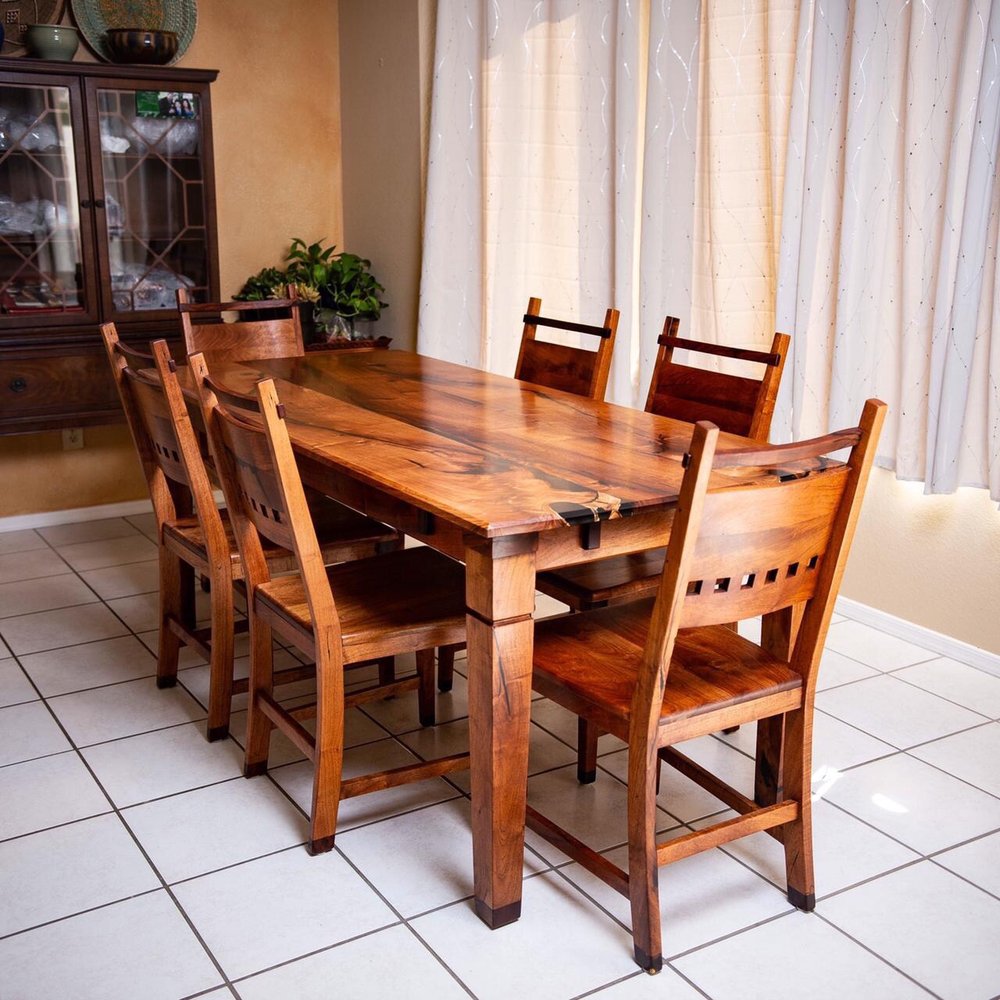 Mesquite Interiors - Dining room table and chairs - Furniture Stores Near Me - Tucson, Arizona Mesquite Interiors - Dining room table and chairs - Furniture Stores Near Me - Tucson, Arizona