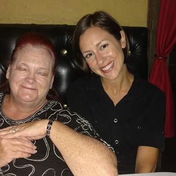 The Cellar Restaurant - Me & our excellent waitress Laura, ask for her!! She will make your dining experience perfect!! - French Near Me - Fullerton, California