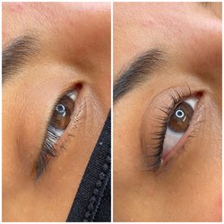 Sugar Body - Lash lifting before and after