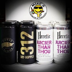 Mikes Liquor & Tobacco - Some more new beers ! Goose Island 312 Dry Hopped Heretic Juicier than thou