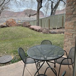 Moab Springs Ranch - Patio in back