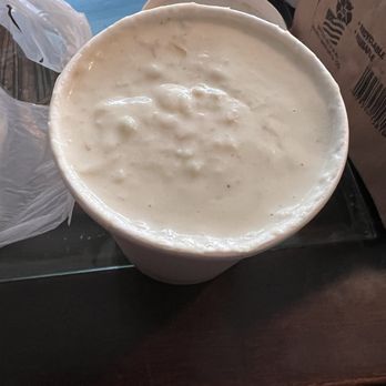 The City Fish - 16 oz Clam Chowder - Like eating bland warm cream and chewing on pieces of rubber. - Seafood Near Me - San Jose, California
