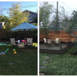 Before & After.