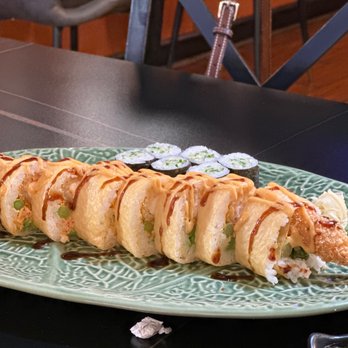 Miyabi Sushi - Cucumber roll and a Victorias Secret Roll - Sushi Bars Near Me - Richmond, Virginia Miyabi Sushi - Cucumber roll and a Victorias Secret Roll - Sushi Bars Near Me - Richmond, Virginia