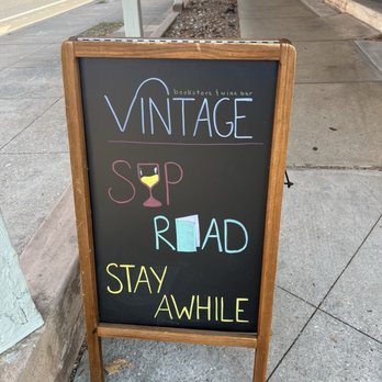 Vintage Bookstore And Wine Bar - Sign outside - Wine Bars Near Me - Austin, Texas Vintage Bookstore And Wine Bar - Sign outside - Wine Bars Near Me - Austin, Texas