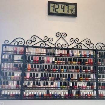Polished Nail Lounge - Some of their polishes - Nail Salons Near Me - Chatsworth, California