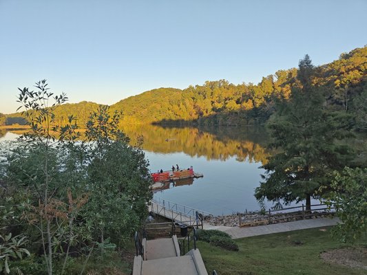 Morgan Falls Overlook Park by null