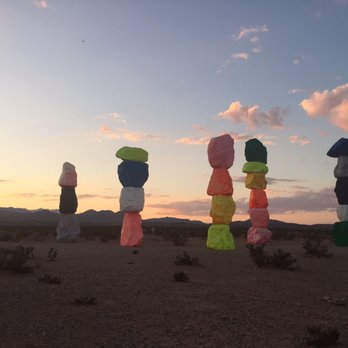 Seven Magic Mountains - Public Art Near Me - Las Vegas, Nevada Seven Magic Mountains - Public Art Near Me - Las Vegas, Nevada