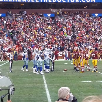 Commanders Field - From section 125 row 1 - Stadiums & Arenas Near Me - Landover, Maryland