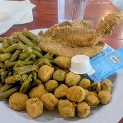 Farmhouse Grill - Catfish dinner