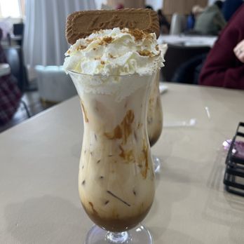 Eggsperts Cafe - Lotus Cafe Latte - Breakfast & Brunch Near Me - Orland Park, Illinois