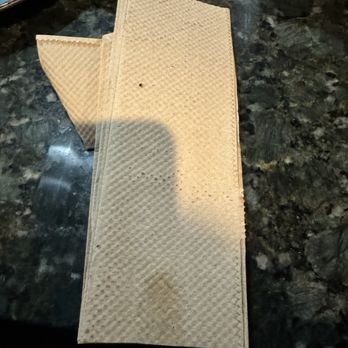 Ashim's Hibachi Grill - Need to upgrade your napkins - Japanese Near Me - Fort Worth, Texas