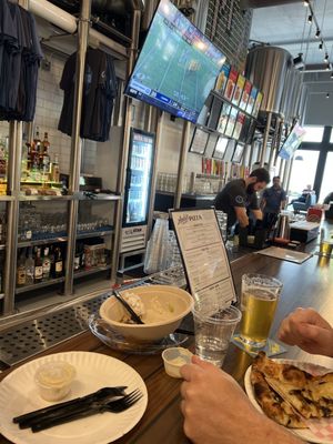 Atlas Brew Works & Andy's Pizza Carlyle Crossing Alexandria by null