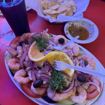 Mariscos Linda - Botana de Mariscos (mixed shrimp & octopus) - Mexican Near Me - Los Angeles, California Mariscos Linda - Botana de Mariscos (mixed shrimp & octopus) - Mexican Near Me - Los Angeles, California
