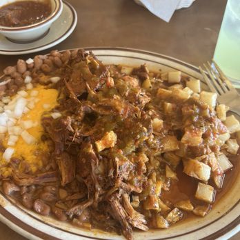 Sadie's - Carne adovado (sp?) which is a tasty dish! - New Mexican Cuisine Near Me - Albuquerque, New Mexico