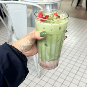 S3 Coffee Bar - Strawberry matcha - Desserts Near Me - San Diego, California S3 Coffee Bar - Strawberry matcha - Desserts Near Me - San Diego, California
