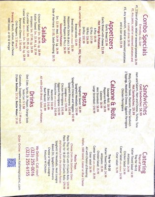 Menu photo 2 Italiano's Pizza Los Angeles, CA Menu photo 2 Italiano's Pizza Los Angeles, CA