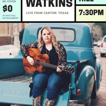 Boot Hill - Tiffani Watkins Live at Bot Hill Friday March 29, 2019 , 7:30 pm - Venues & Event Spaces Near Me