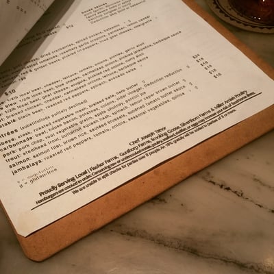 Menu photo 7 Taxman Brewery Bargersville, IN