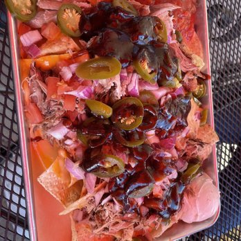 Nubby's Telegraph - Pulled pork nachos - Barbeque Near Me - St. Louis, Missouri Nubby's Telegraph - Pulled pork nachos - Barbeque Near Me - St. Louis, Missouri