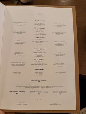 Menu photo 2 Oiji Mi New York, NY