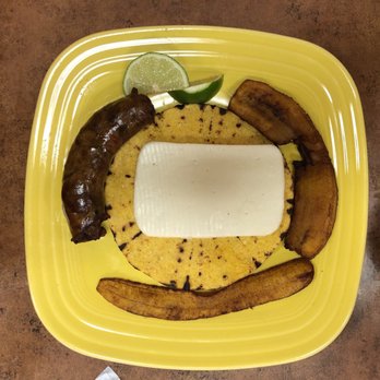 Cafe & Sabor - Chorizo arepa - Colombian Near Me - Richmond, Virginia Cafe & Sabor - Chorizo arepa - Colombian Near Me - Richmond, Virginia