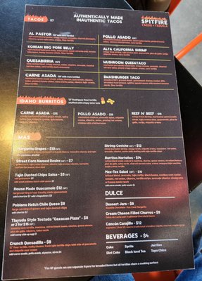 Spitfire Tacos + Tequila by null