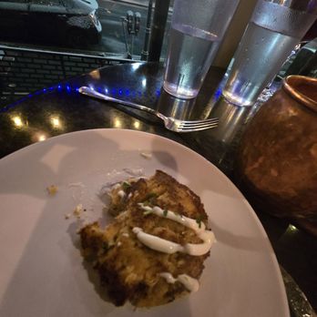 Sierra St Kitchen & Cocktails - Crab cake minus 1 small bite :) - Cocktail Bars Near Me - Reno, Nevada Sierra St Kitchen & Cocktails - Crab cake minus 1 small bite :) - Cocktail Bars Near Me - Reno, Nevada