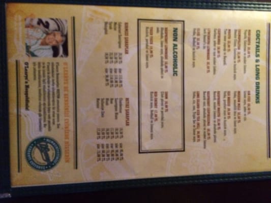 Menu photo 6 O'learys Istanbul, 34