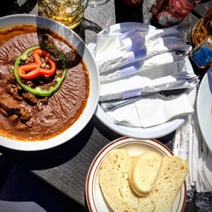 Photo of Bohemian Hall & Beer Garden - Astoria, NY, United States. Beef Goulash