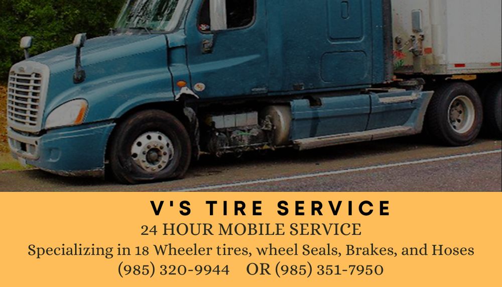 V’S TIRE Hammond, Louisiana Tires Phone Number Yelp