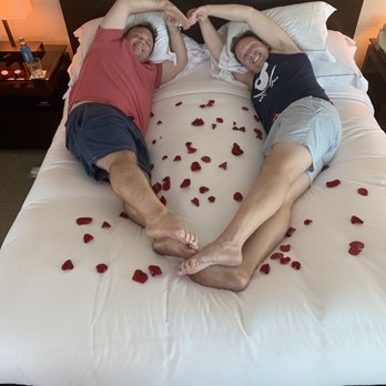 Hotel Arts Barcelona - Celebrating making a heart with flowers from the hotels staff - Hotels Near Me - Barcelona, B Hotel Arts Barcelona - Celebrating making a heart with flowers from the hotels staff - Hotels Near Me - Barcelona, B