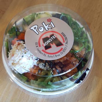 Poki Monster - Regular size :) - Poke Near Me - Brea, California Poki Monster - Regular size :) - Poke Near Me - Brea, California