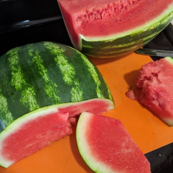Shawnee Springs Market - This watermelon was so sweet and juicy!! Just the way we like em! - Fruits & Veggies Near Me - Cross Junction, Virginia