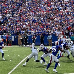Highmark Stadium - J. Allen #17 & M. Crosby #98 Raiders @ Bills (9/17/23)